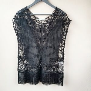 Maurices Boho Fringe Top | Size S/M